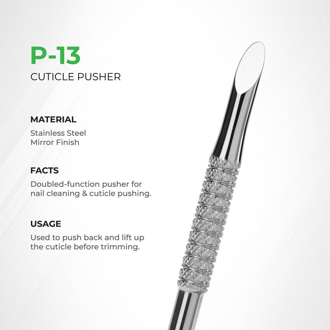 NGHIA P-13 cuticle pusher features and specifications