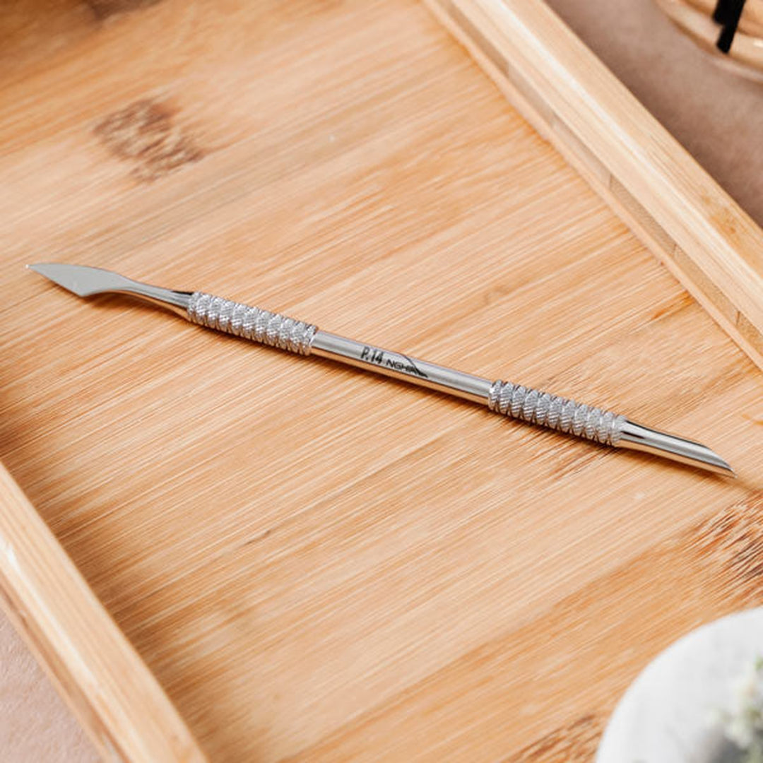 NGHIA P-14 cuticle pusher in use