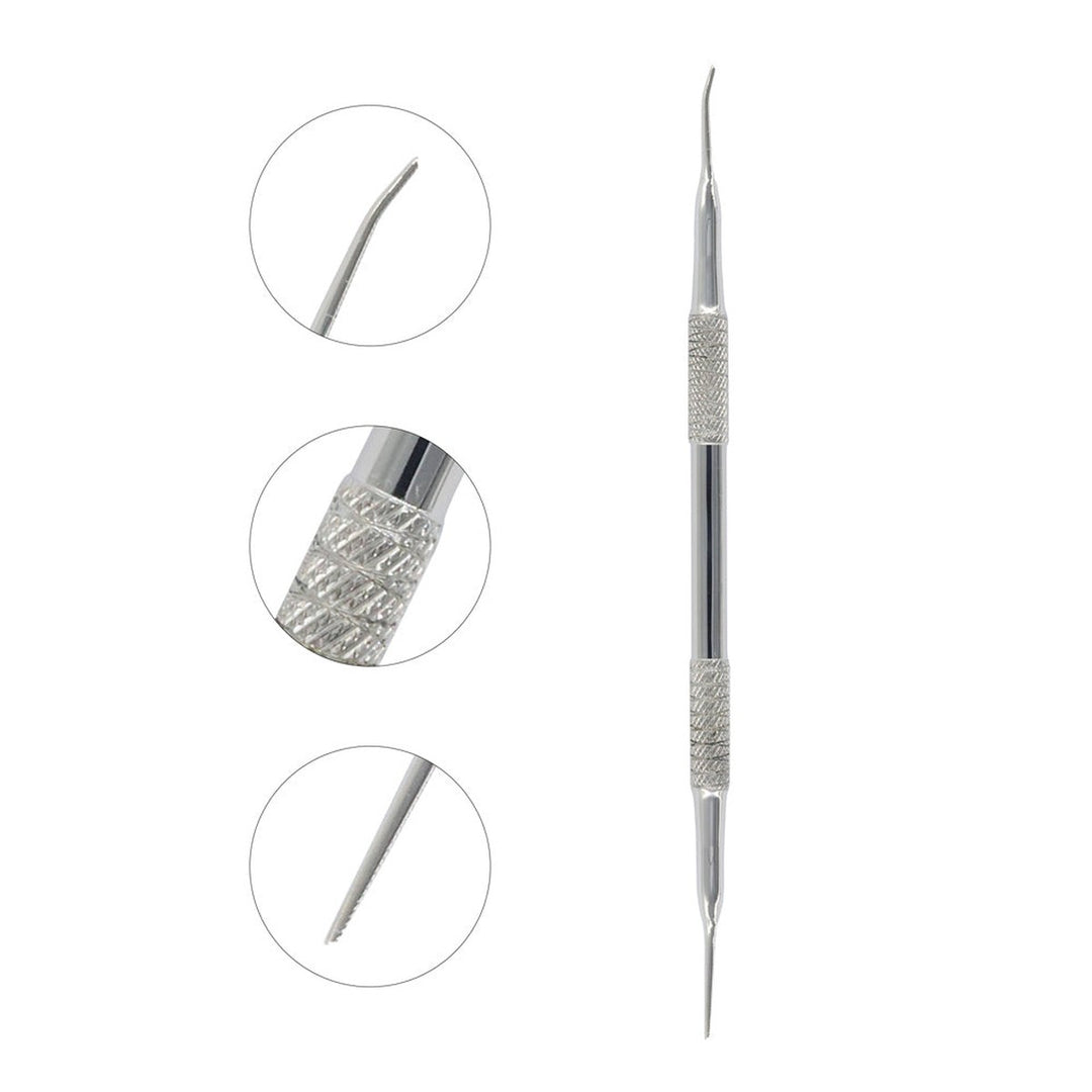 NGHIA P-15 cuticle pusher close-up details