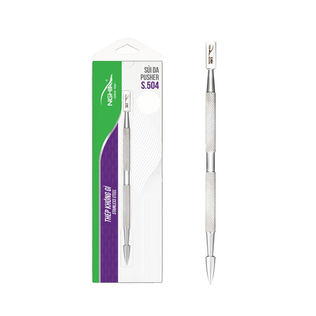 NGHIA S-504 cuticle pusher with packaging