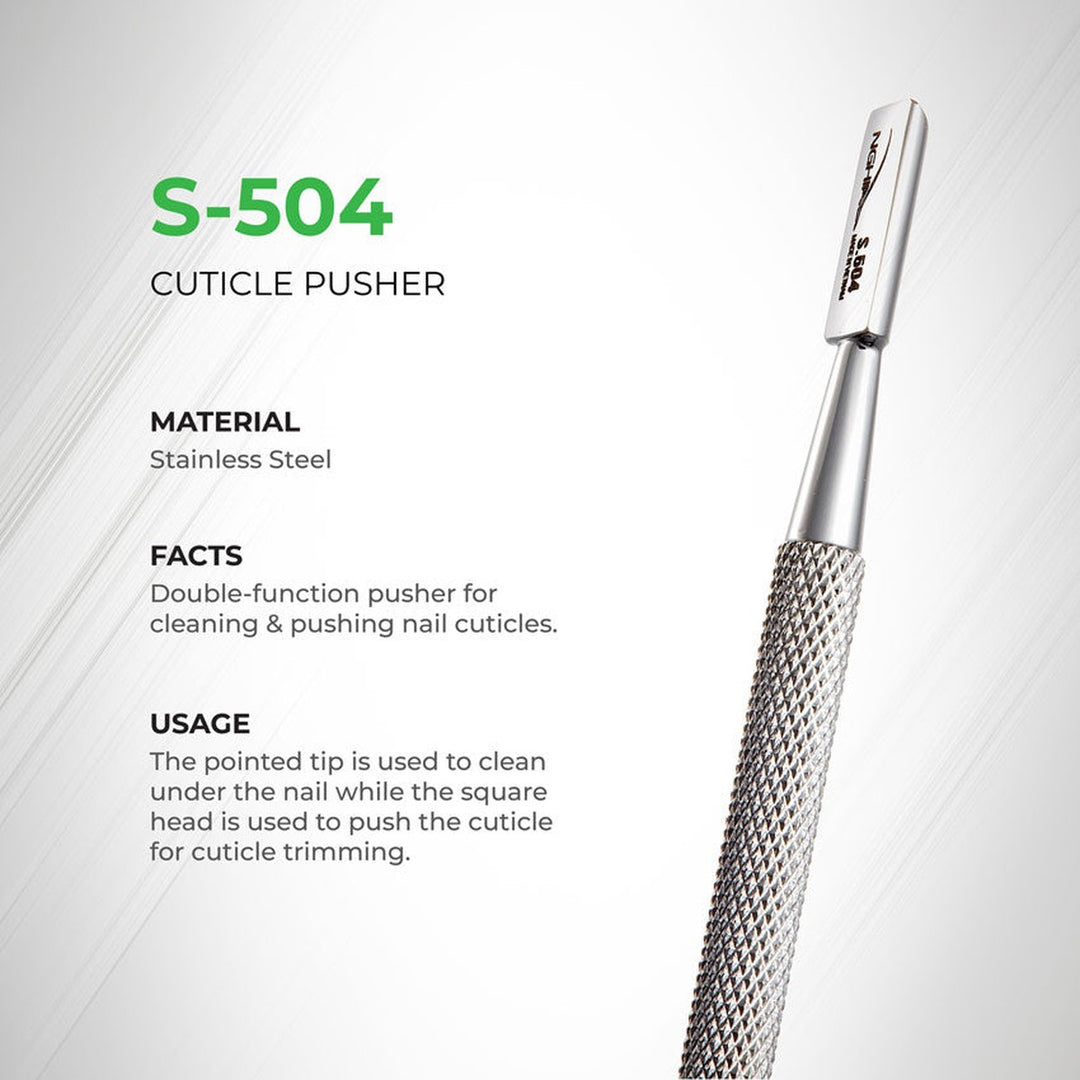 NGHIA S-504 cuticle pusher features and specifications