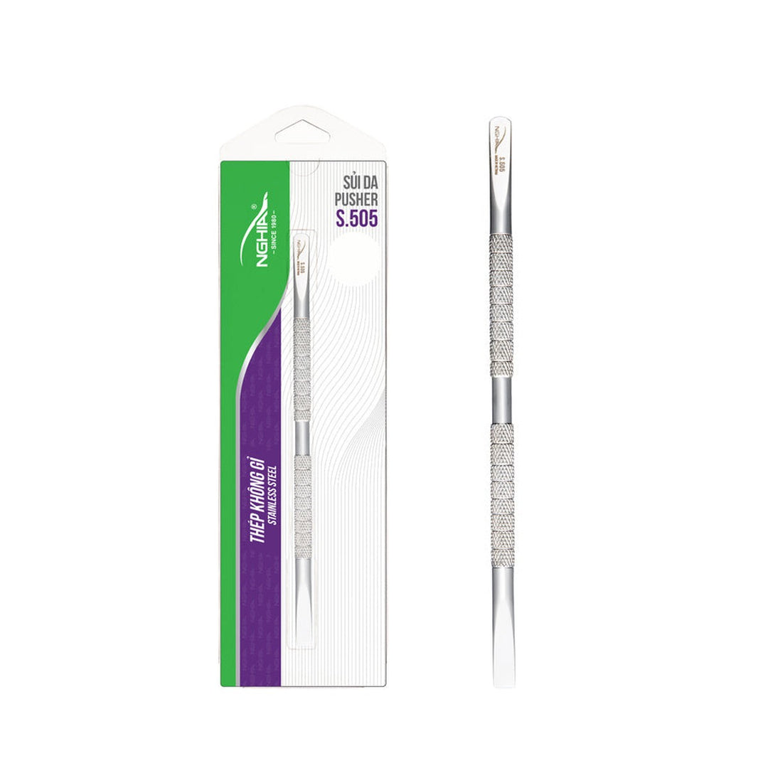 NGHIA S-505 cuticle pusher with packaging