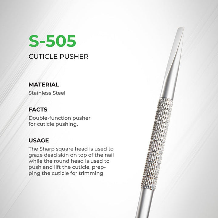 NGHIA S-505 cuticle pusher features and specifications