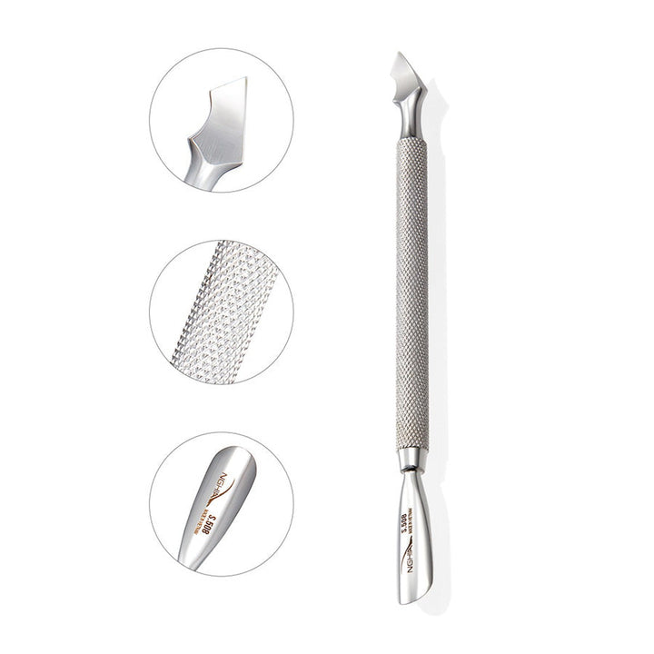 NGHIA S-508 cuticle pusher close-up details