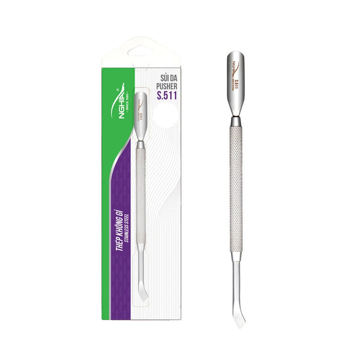 NGHIA S-511 cuticle pusher with packaging