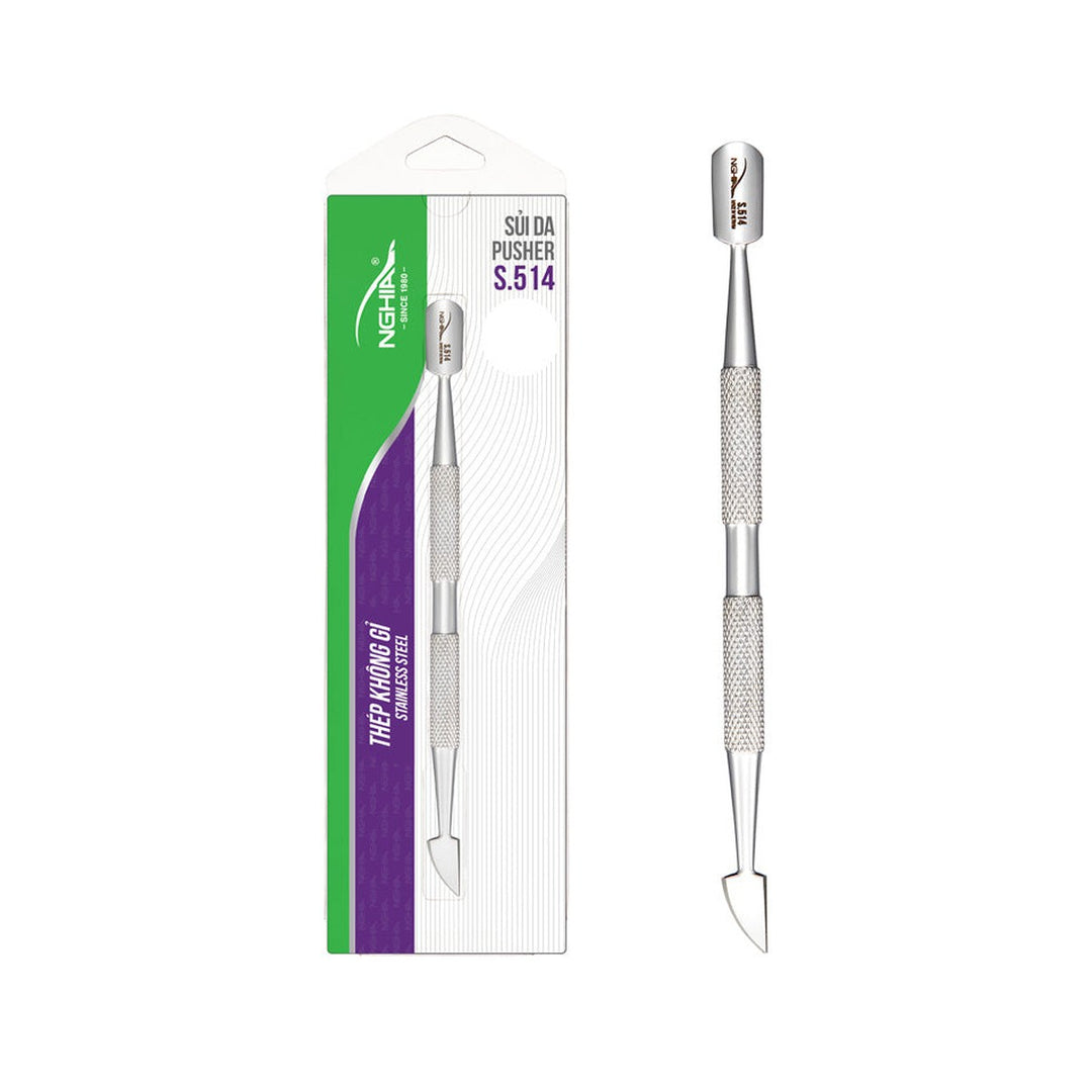 NGHIA S-514 cuticle pusher with packaging