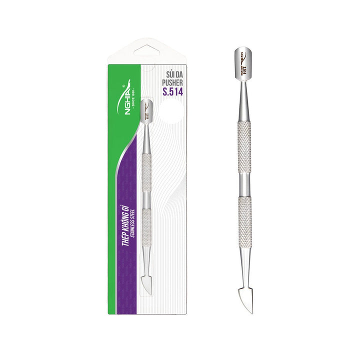 NGHIA S-514 cuticle pusher with packaging