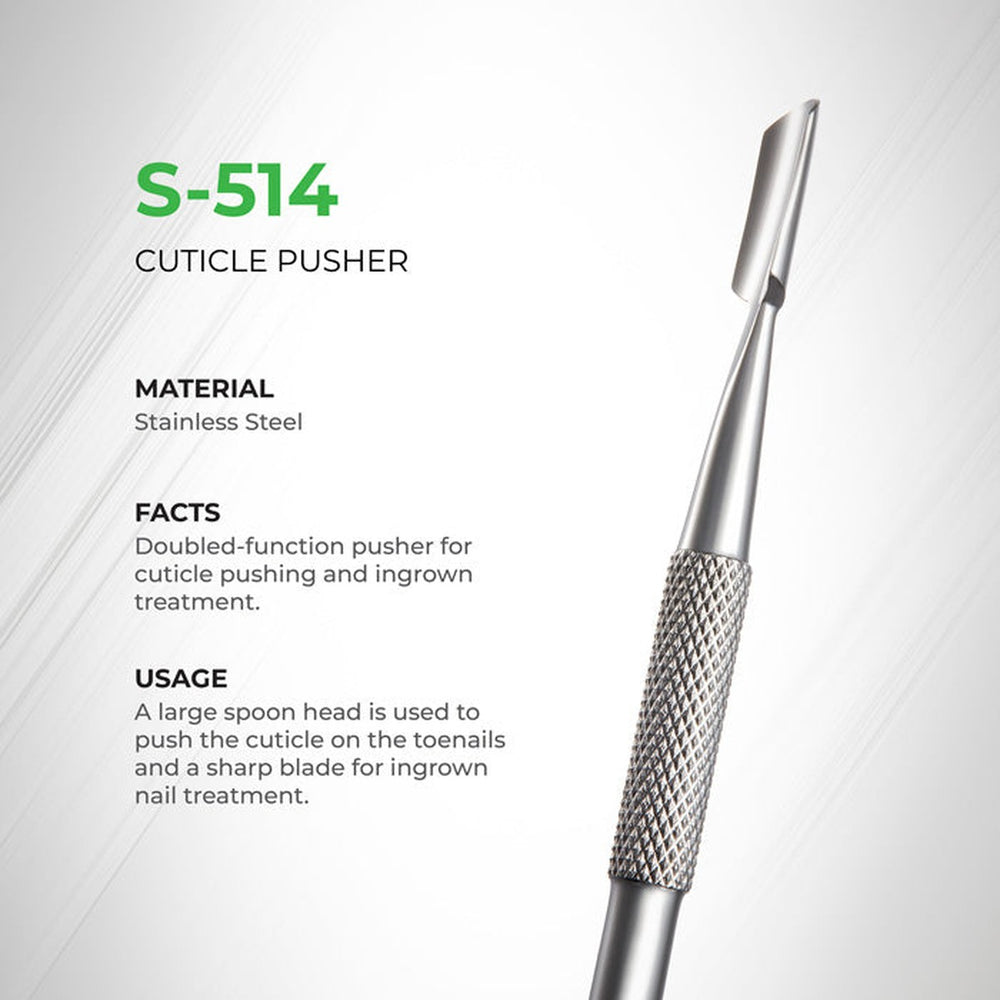 NGHIA S-514 cuticle pusher features and specifications