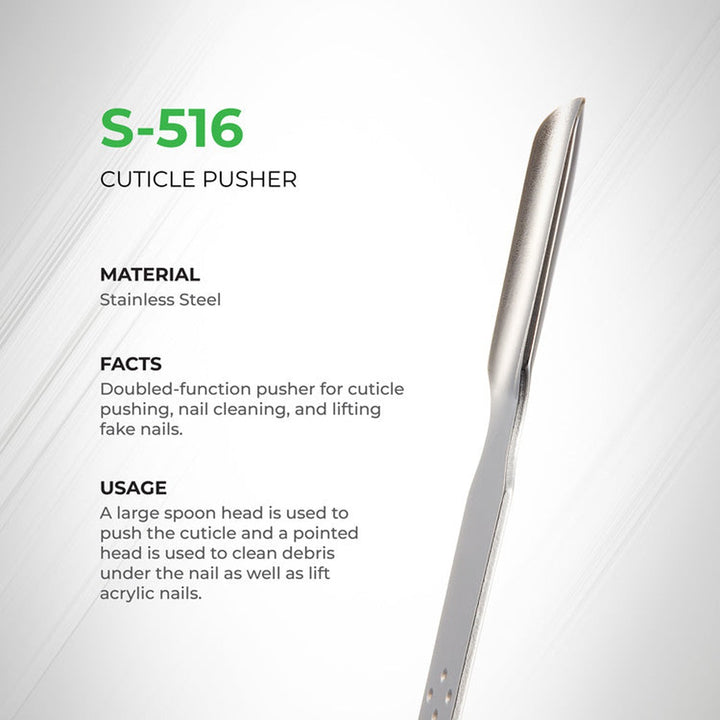 NGHIA S-516 cuticle pusher features and specifications