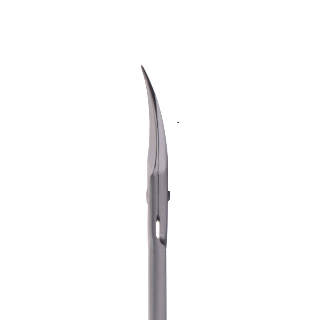 NGHIA KD-712 cuticle scissors in use