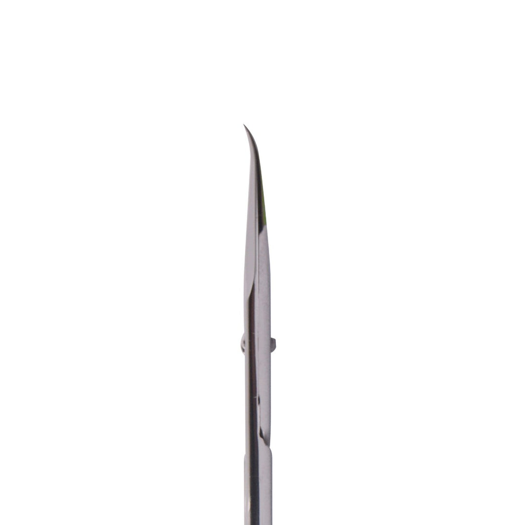NGHIA KD-715 cuticle scissors in use
