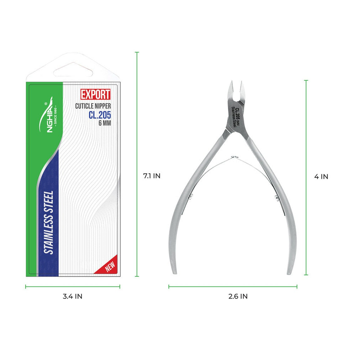 NGHIA CL-205 cuticle nipper dimensions