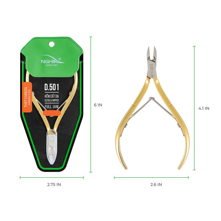 NGHIA D-501 cuticle nipper dimensions