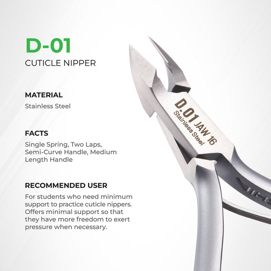 NGHIA D-01 cuticle nipper features and specifications