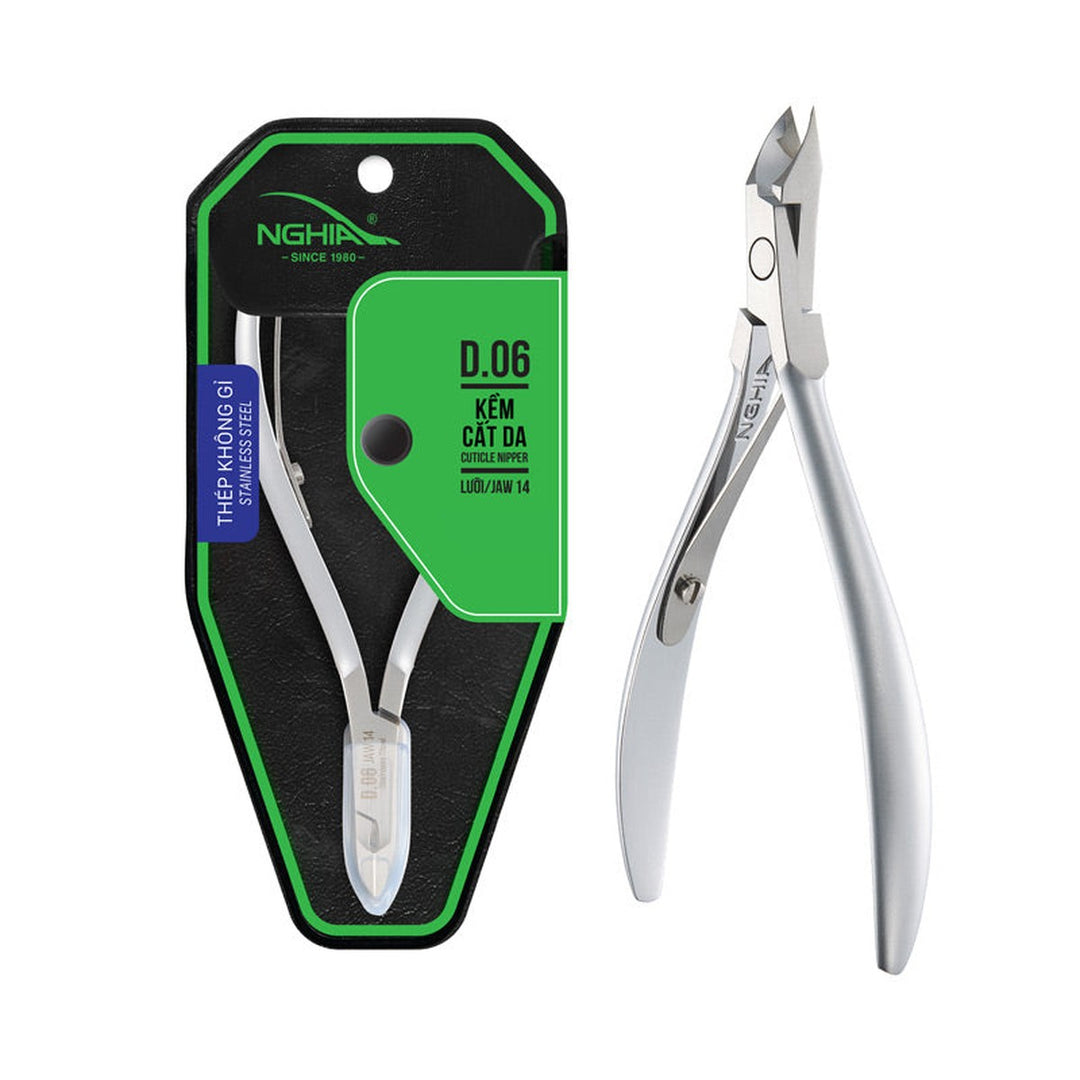 NGHIA D-06 cuticle nipper with packaging