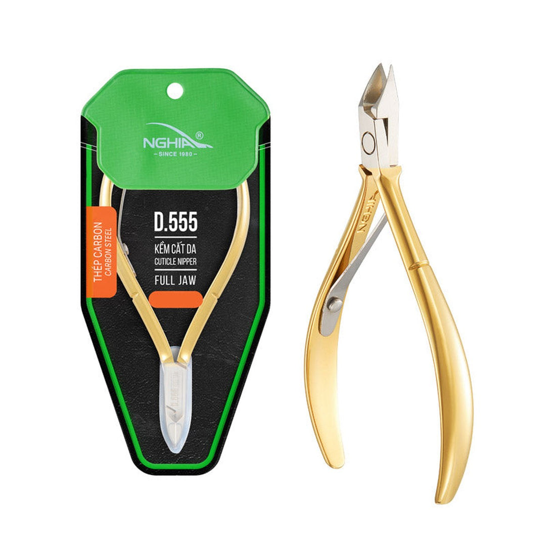 NGHIA D-555 cuticle nipper with packaging