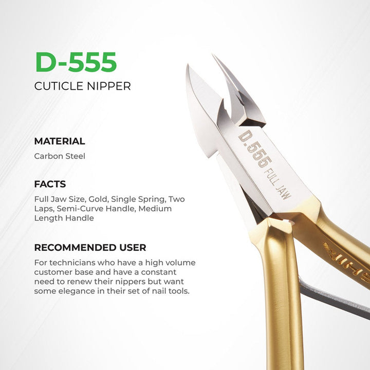 NGHIA D-555 cuticle nipper features and specifications