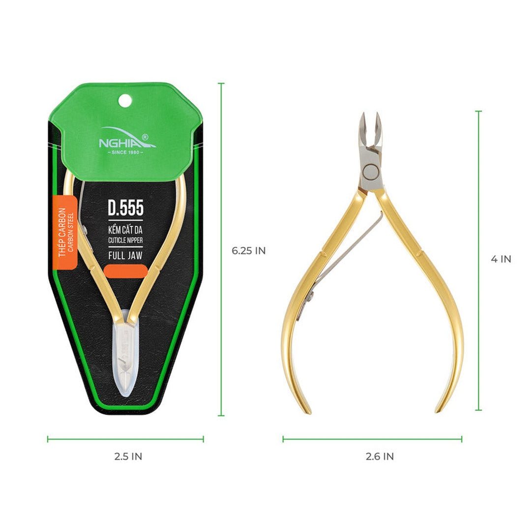 NGHIA D-555 cuticle nipper dimensions