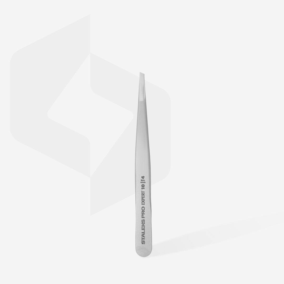 Staleks Pro Eyebrow Tweezers Slant Expert 10 - 4