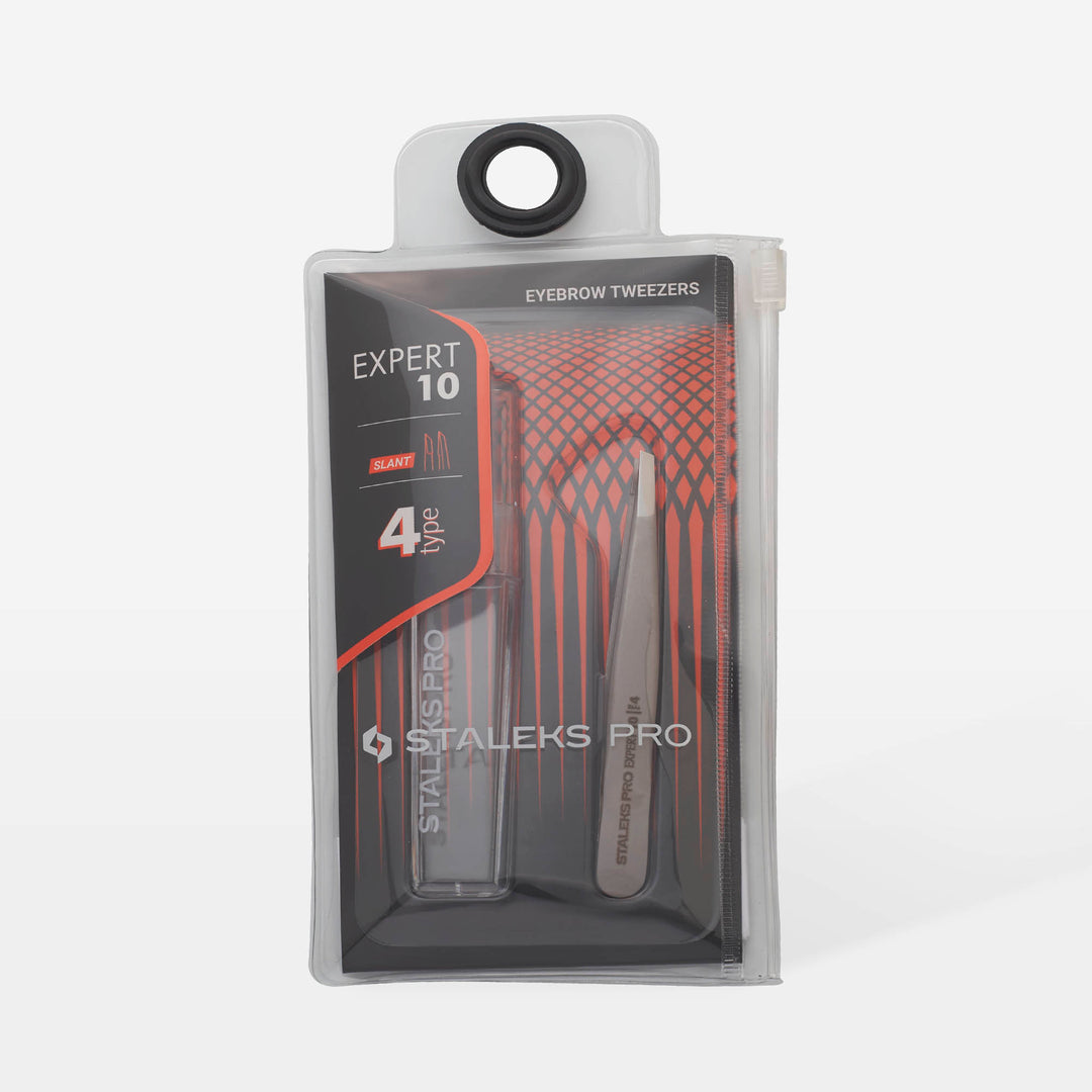 Staleks Pro Eyebrow Tweezers Slant Expert 10 - 4