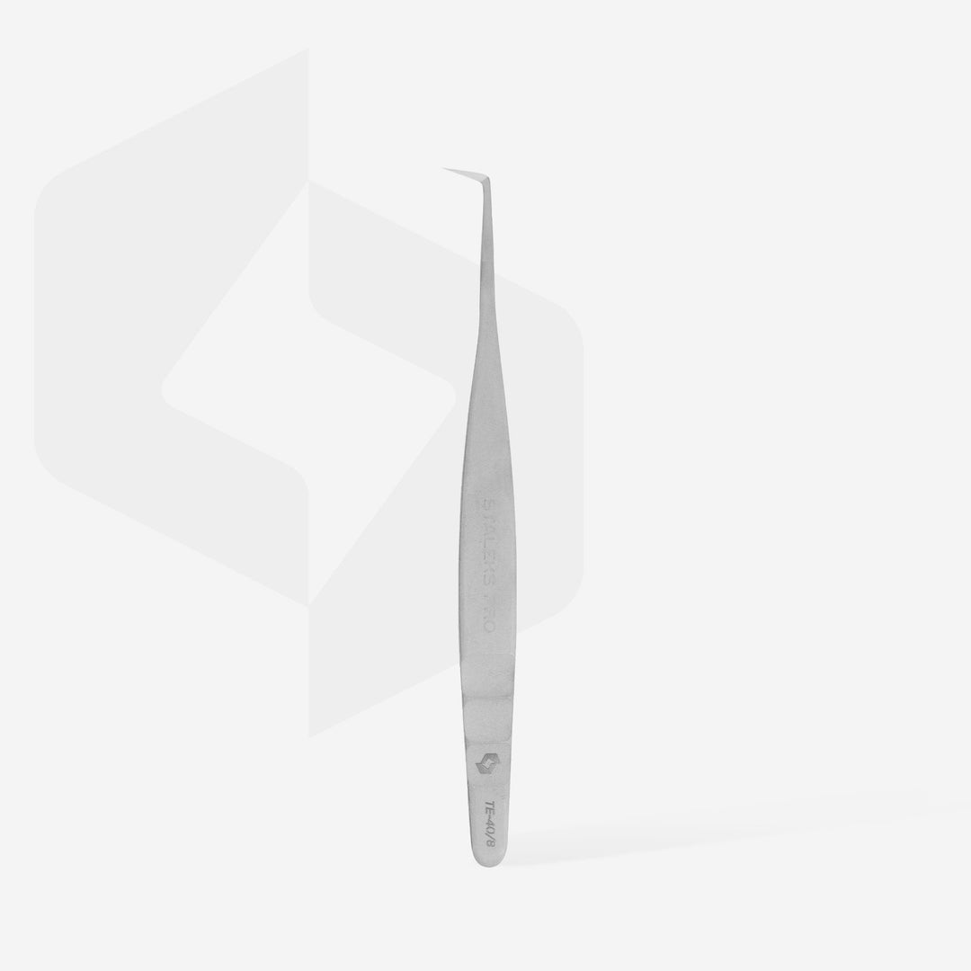 Staleks Pro Eyelash Tweezers L-Form 85°  Expert 40 - 8