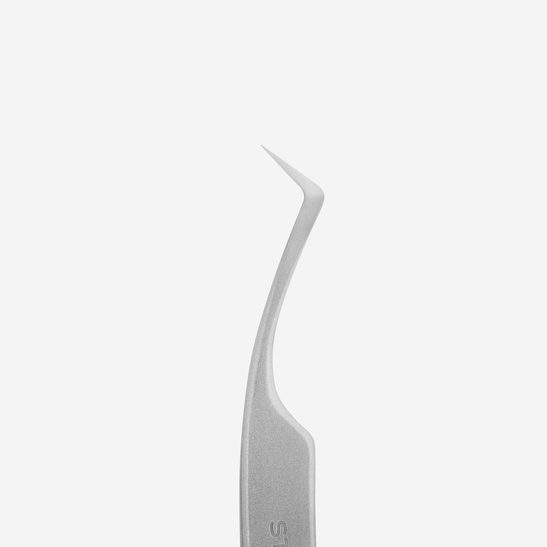 Staleks Pro Eyelash Tweezers Curved L-Shaped Expert 41 - 2