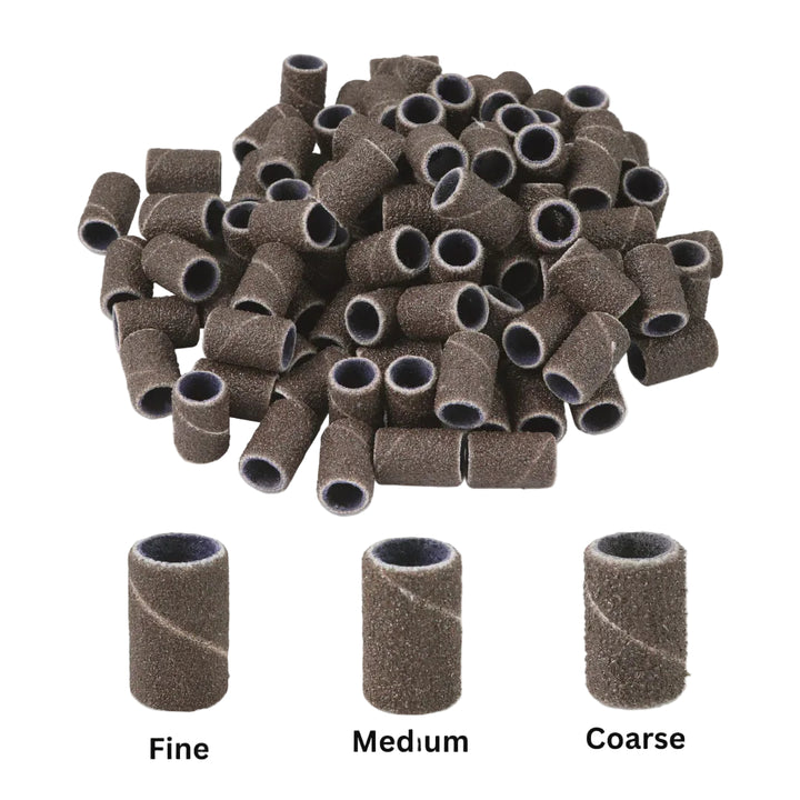 Nail-Shape Brown Sanding Band 1000pcs/Bag