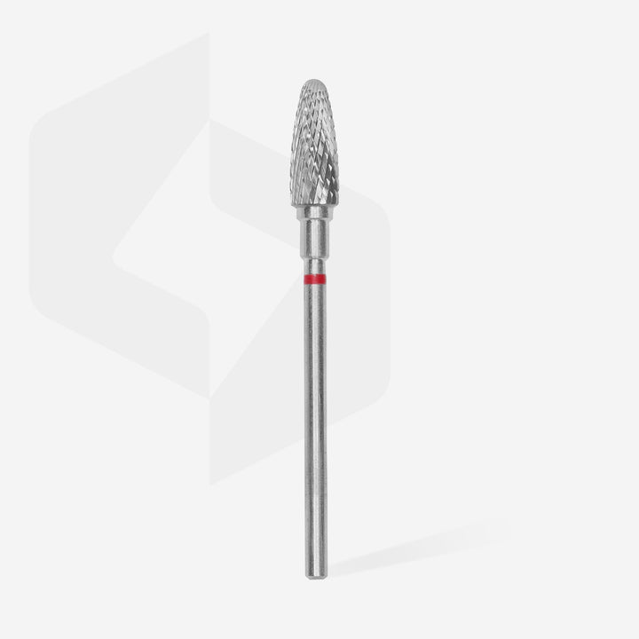 Staleks Pro Expert Carbide Nail Drill Bit Corn 5mm - Red