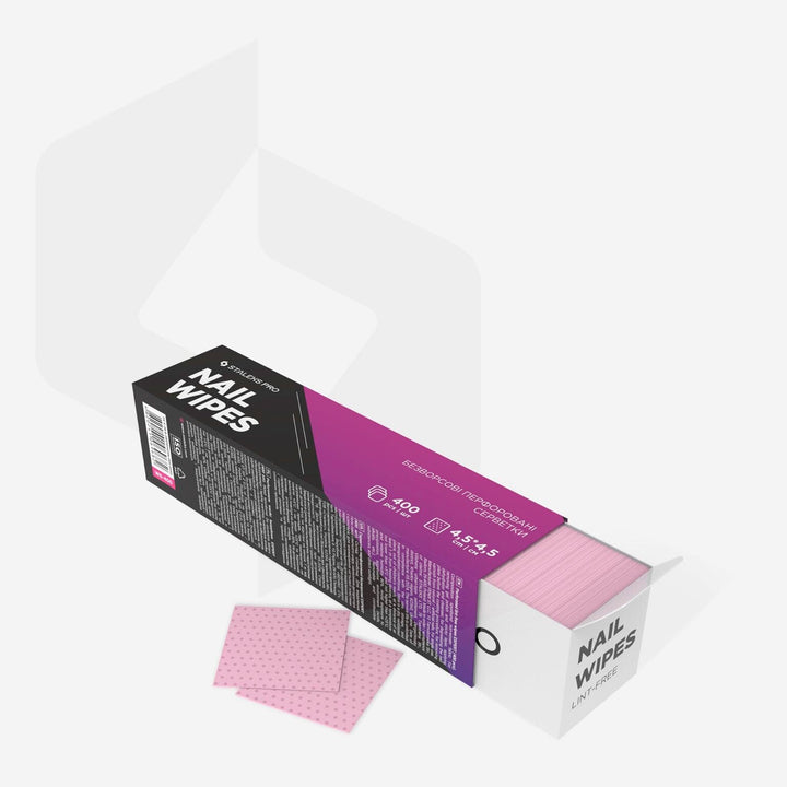 Staleks Pro Expert Perforated Lint-Free Nail Wipes 400 pcs WS-400