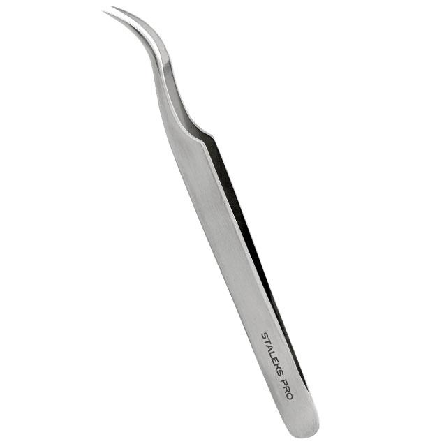 Staleks Pro Eyelash Tweezers Curved  Expert 41 - 1