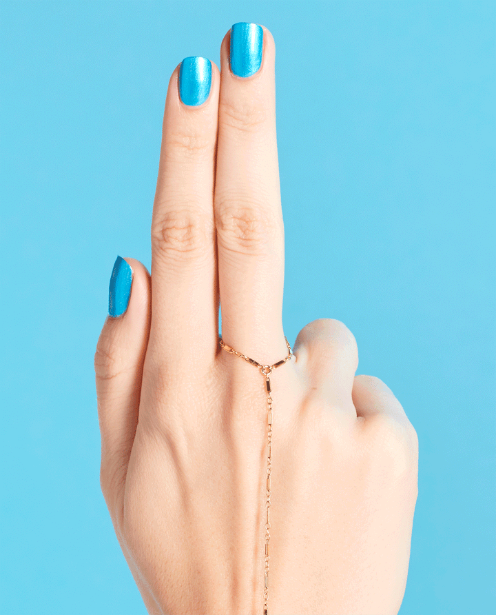 OPI Nail Lacquer - NL B54 Teal The Cows Come Home